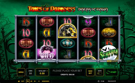 Игровой автомат Tales of Darkness Break of Dawn  играть бесплатно